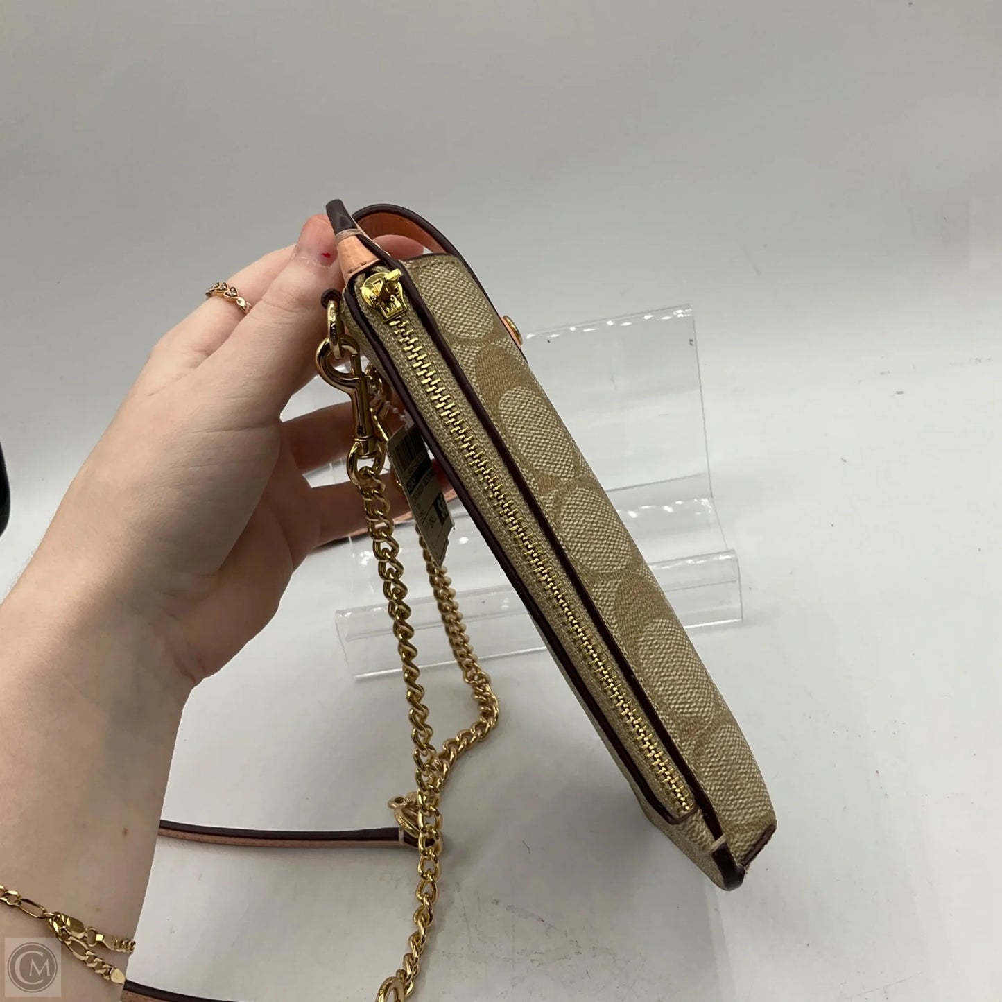 Crossbody Designer By Coach, Size: Small