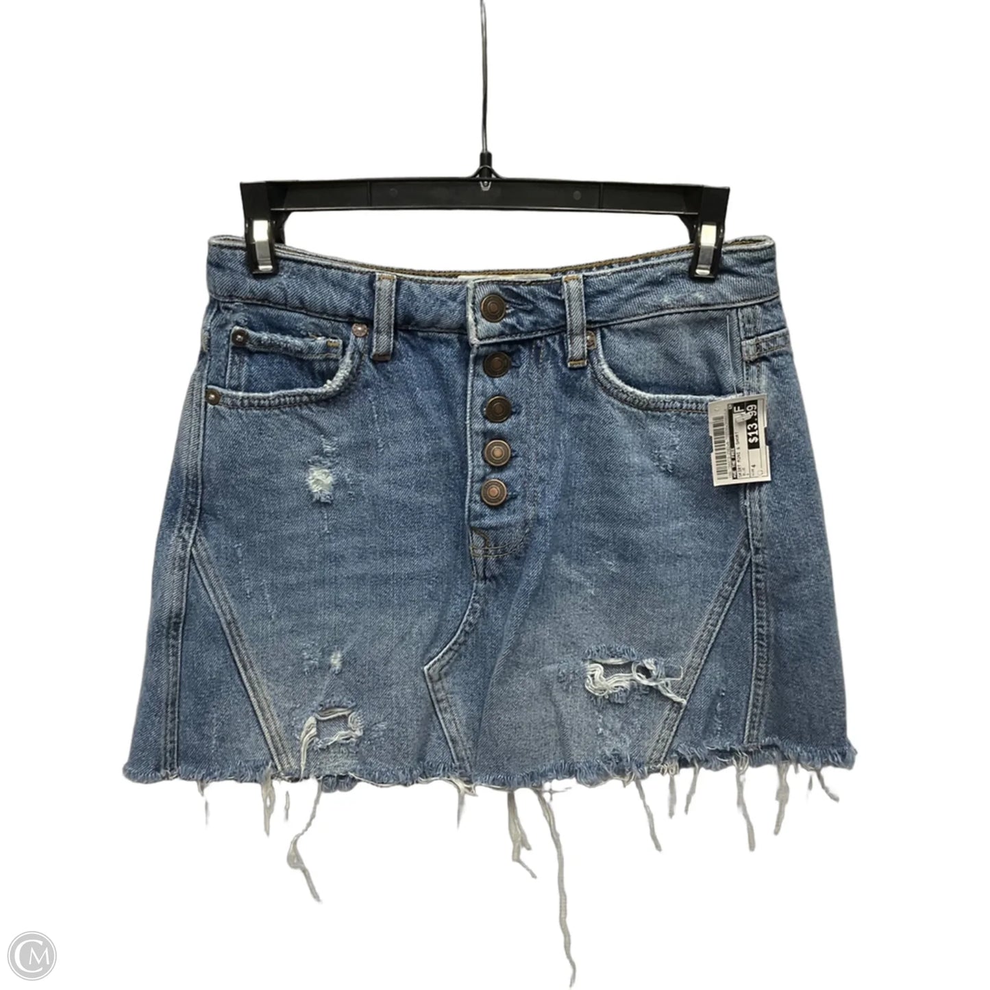 Skirt Mini & Short By We The Free In Blue, Size: 4
