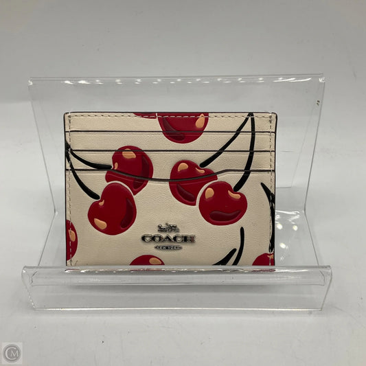 Wallet Designer By Coach, Size: Small