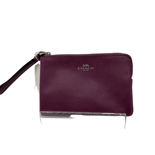 Wristlet Designer By Coach, Size: Small