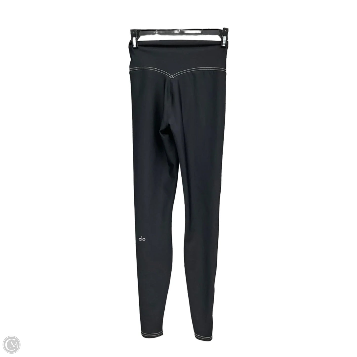 Athletic Leggings By Alo In Black, Size: Xs