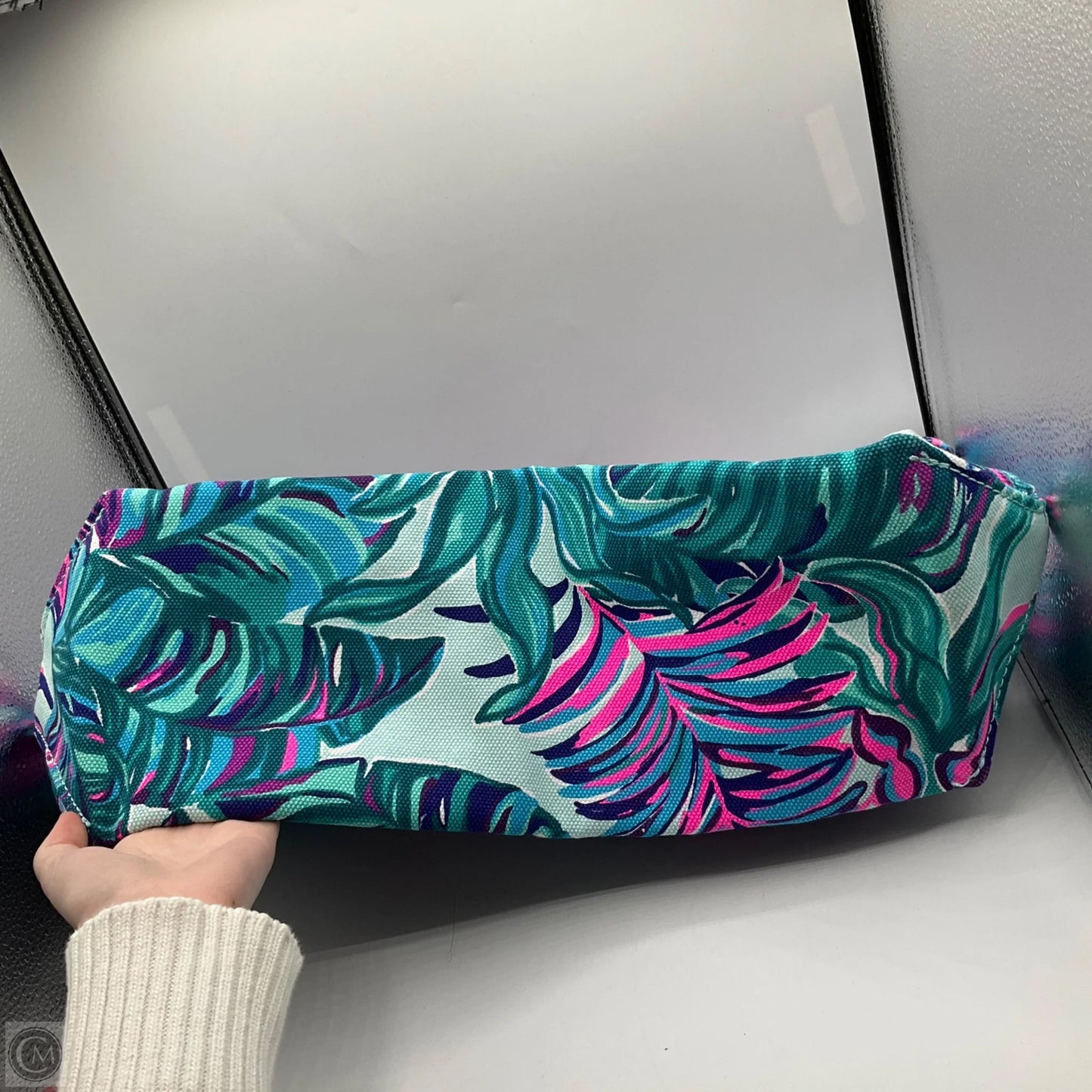 Tote Designer By Lilly Pulitzer, Size: Large