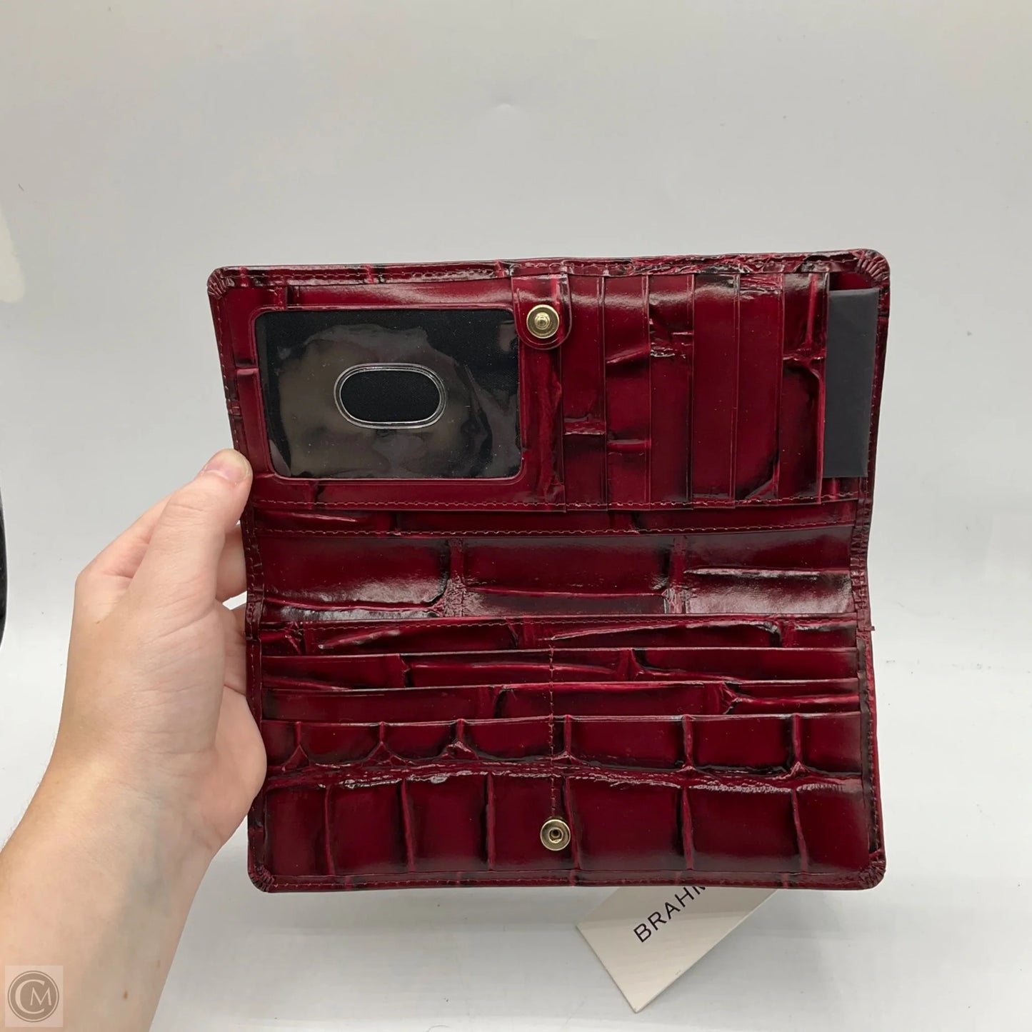 Wallet Designer By Brahmin, Size: Medium