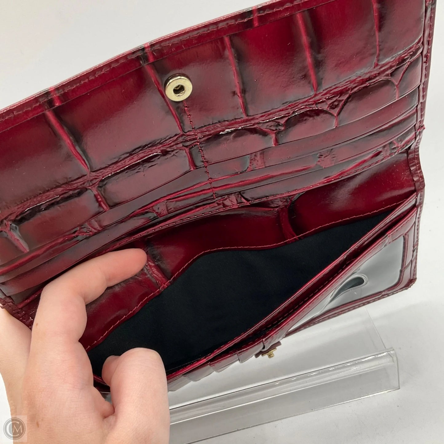 Wallet Designer By Brahmin, Size: Medium