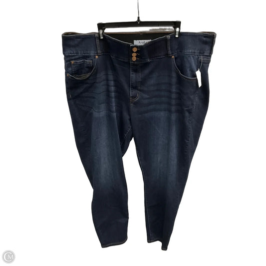 Jeans Wide Leg By Arula In Blue Denim, Size: 24