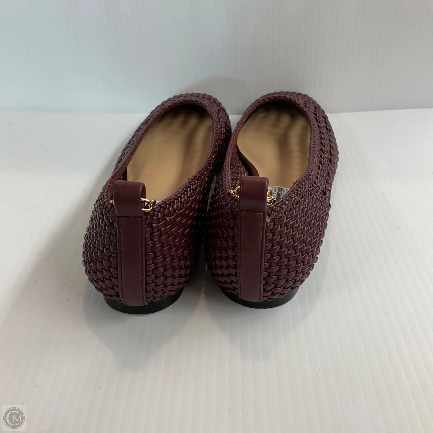 Shoes Flats By Loft In Maroon, Size: 8