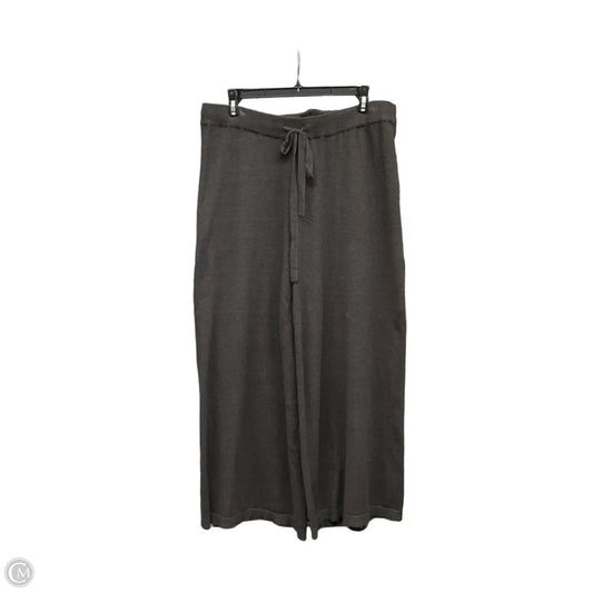 Pants Wide Leg By Max Studio In Grey, Size: L