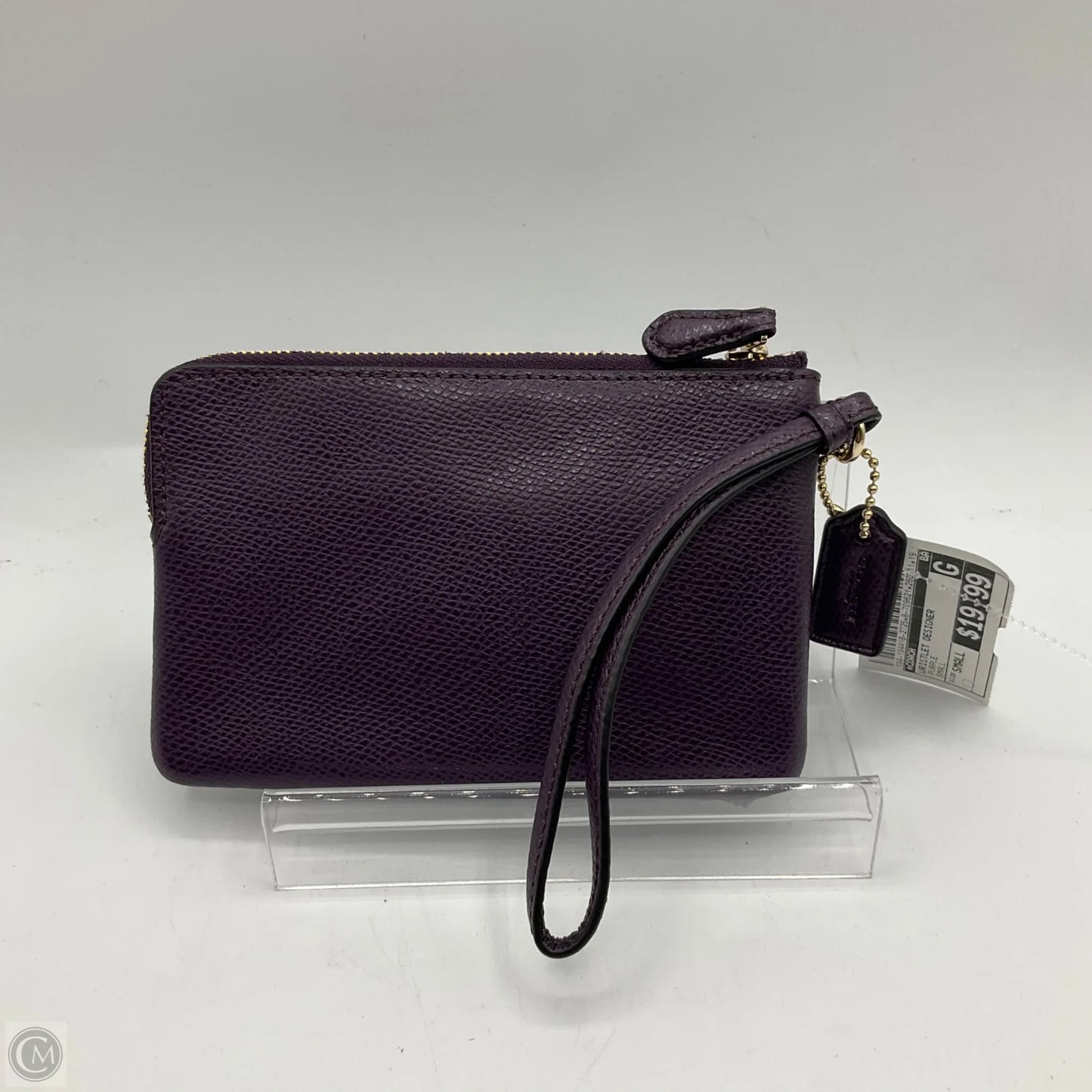Wristlet Designer By Coach, Size: Small