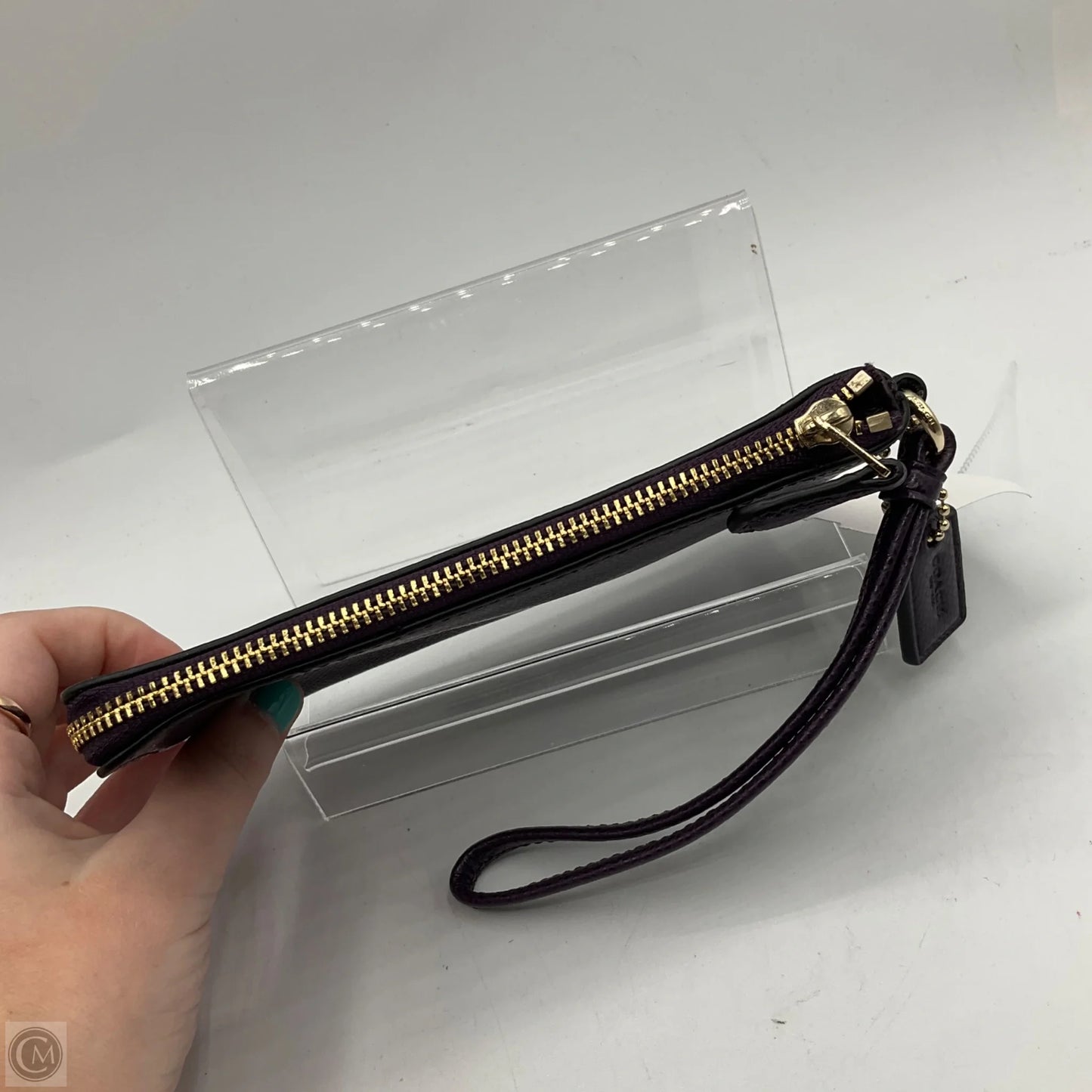 Wristlet Designer By Coach, Size: Small