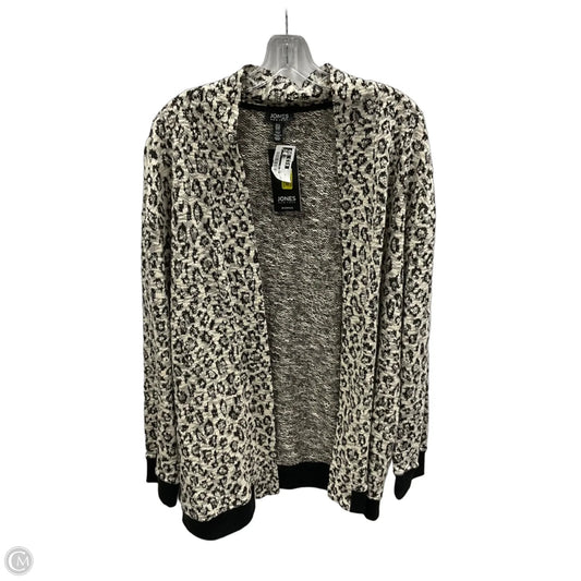 Cardigan By Jones And Co In Animal Print, Size: 2x