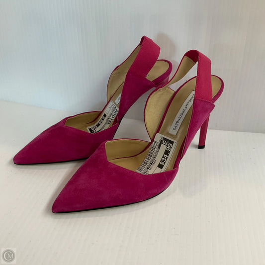Shoes Designer By Diane Von Furstenberg In Pink, Size: 6