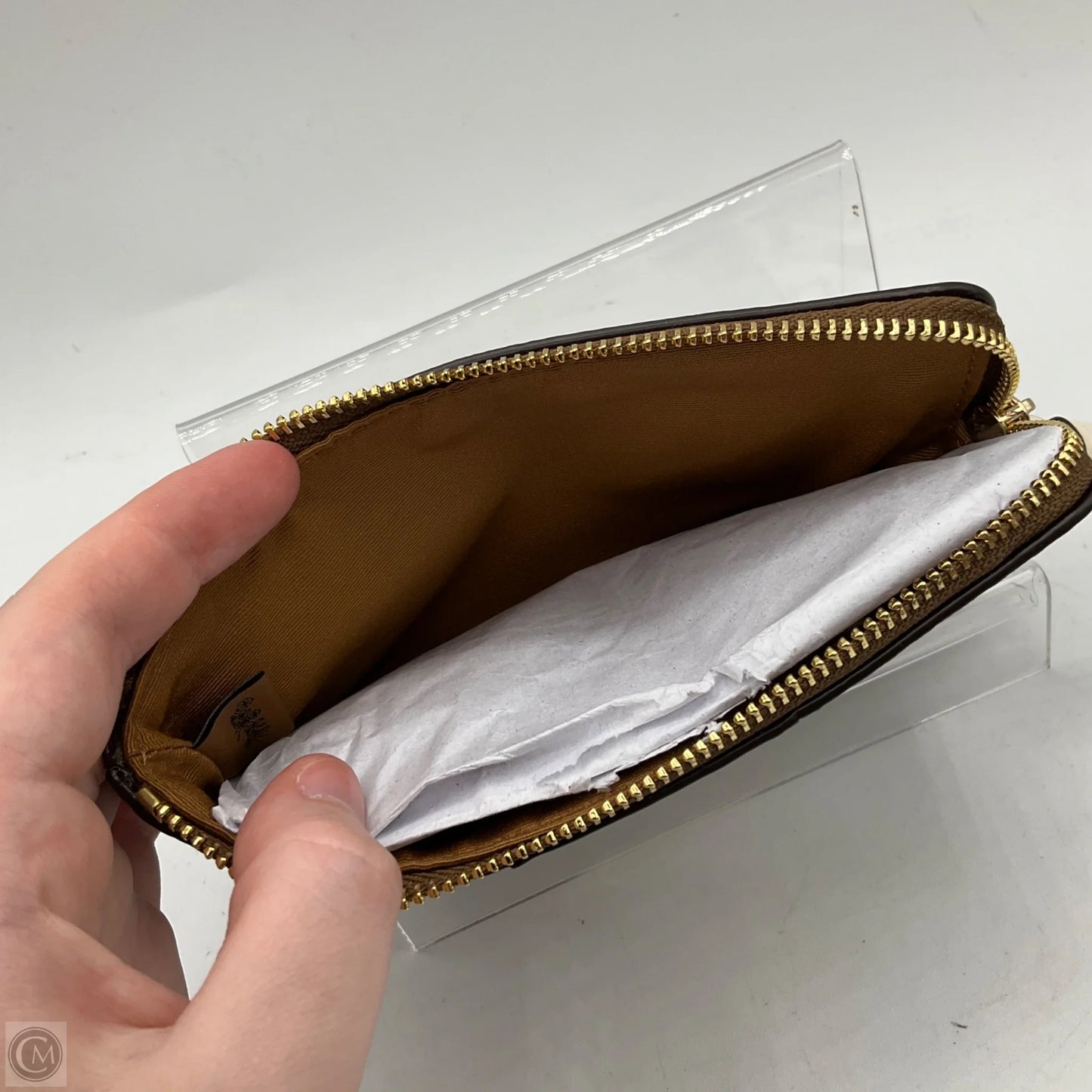 Wristlet Designer By Coach, Size: Medium