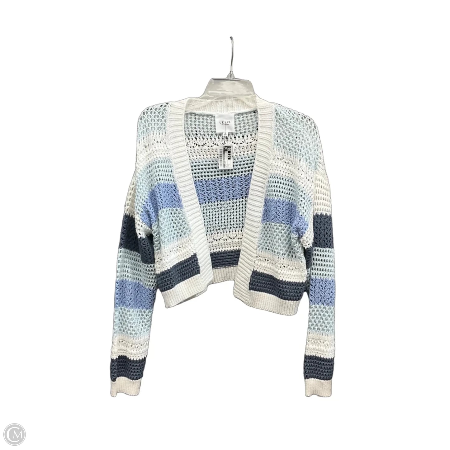 Cardigan By Clothes Mentor In Blue, Size: S