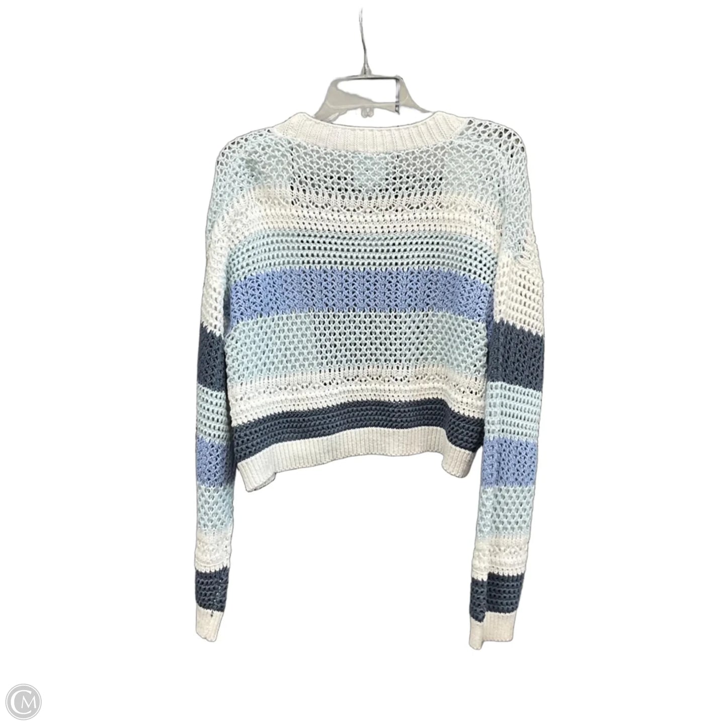 Cardigan By Clothes Mentor In Blue, Size: S