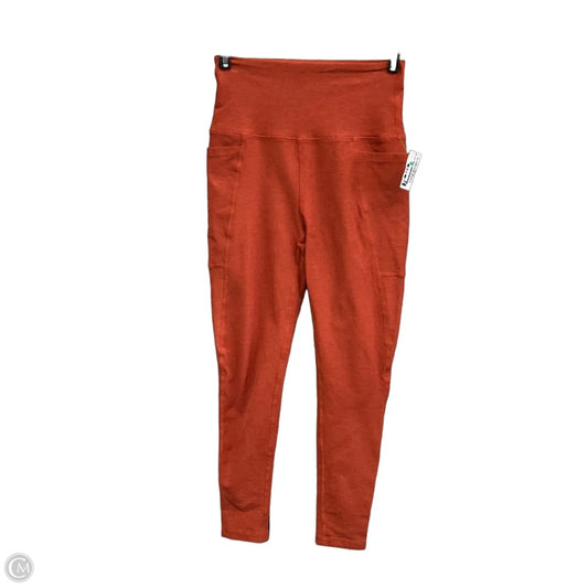 Athletic Leggings By Beyond Yoga In Orange, Size: S