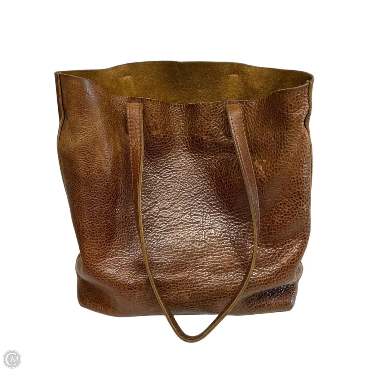Handbag Leather By Portland Leather, Size: Medium