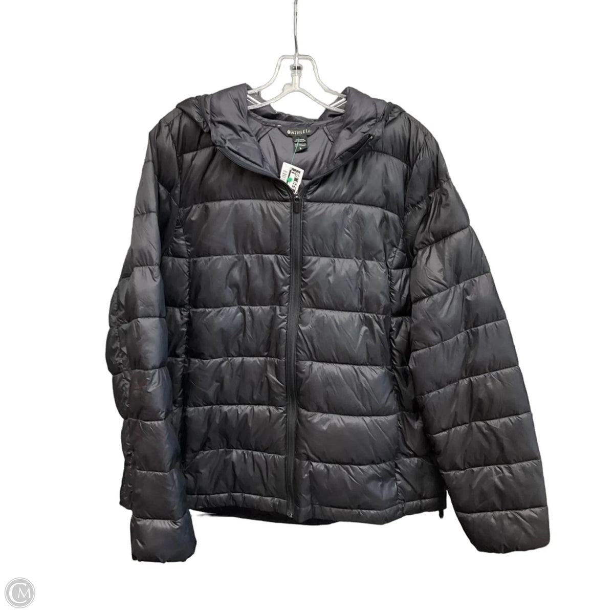 Jacket Puffer & Quilted By Athleta In Black, Size: L