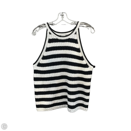 Top Sleeveless By A New Day In Striped Pattern, Size: Xl