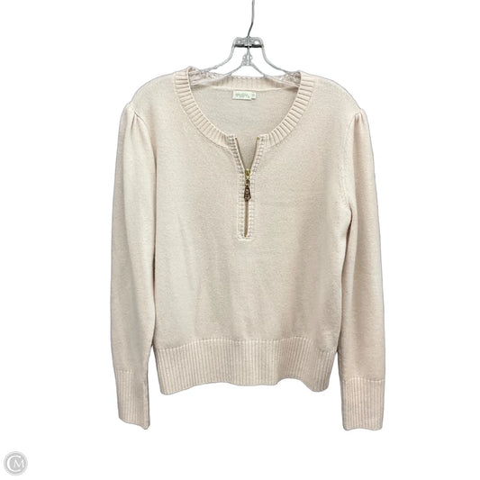 Sweater Designer By Spartina In Cream, Size: Xl