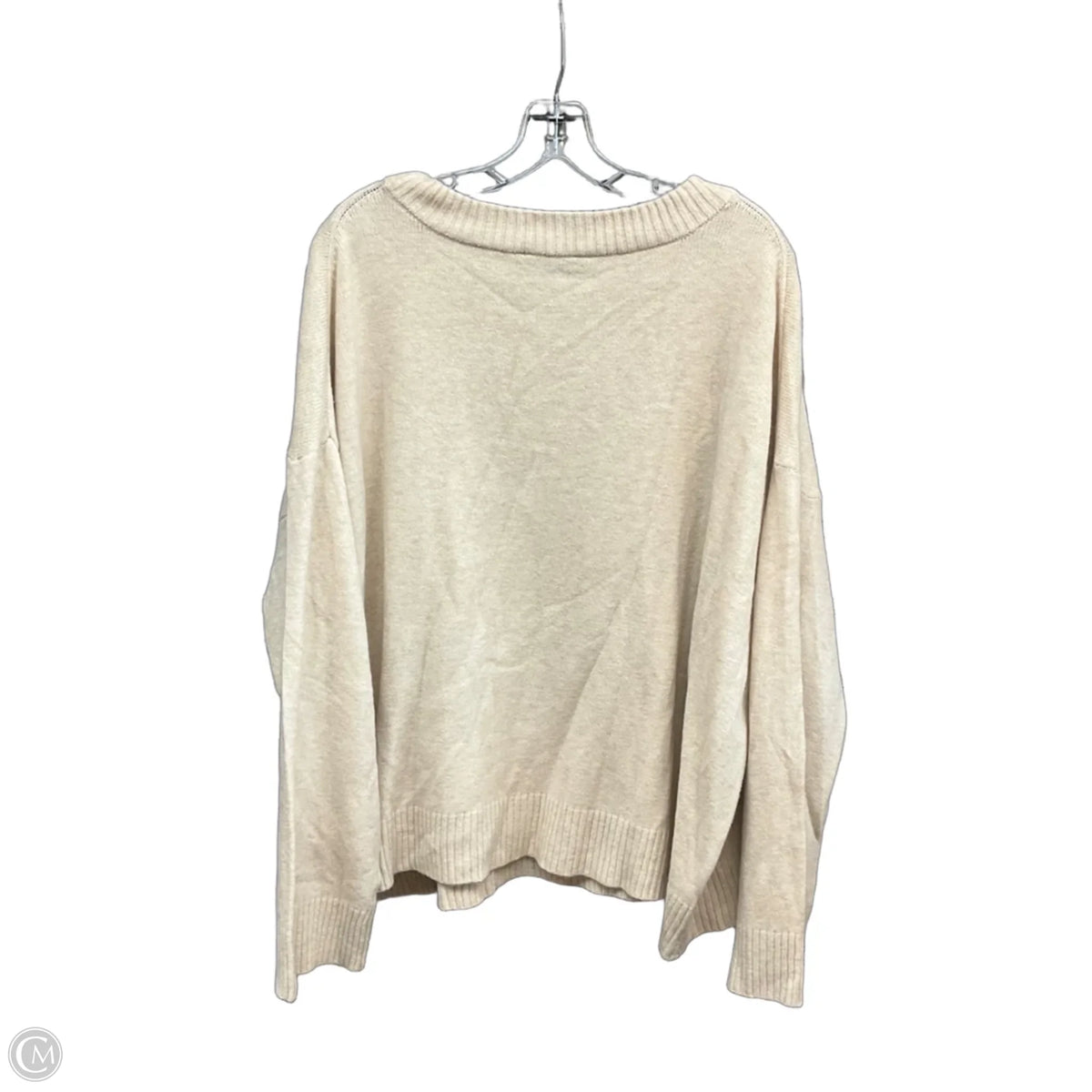 Sweater By Terra & Sky In Tan, Size: 4x