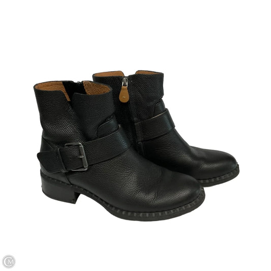 Boots Ankle Heels By Gentle Souls In Black, Size: 8.5
