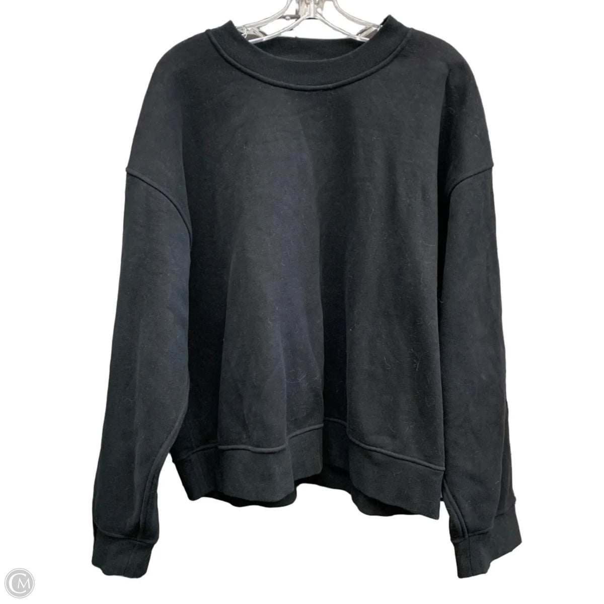 Sweatshirt Crewneck By Lululemon In Black, Size: Xl