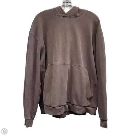 Sweatshirt Hoodie By Lululemon In Brown, Size: Xxl
