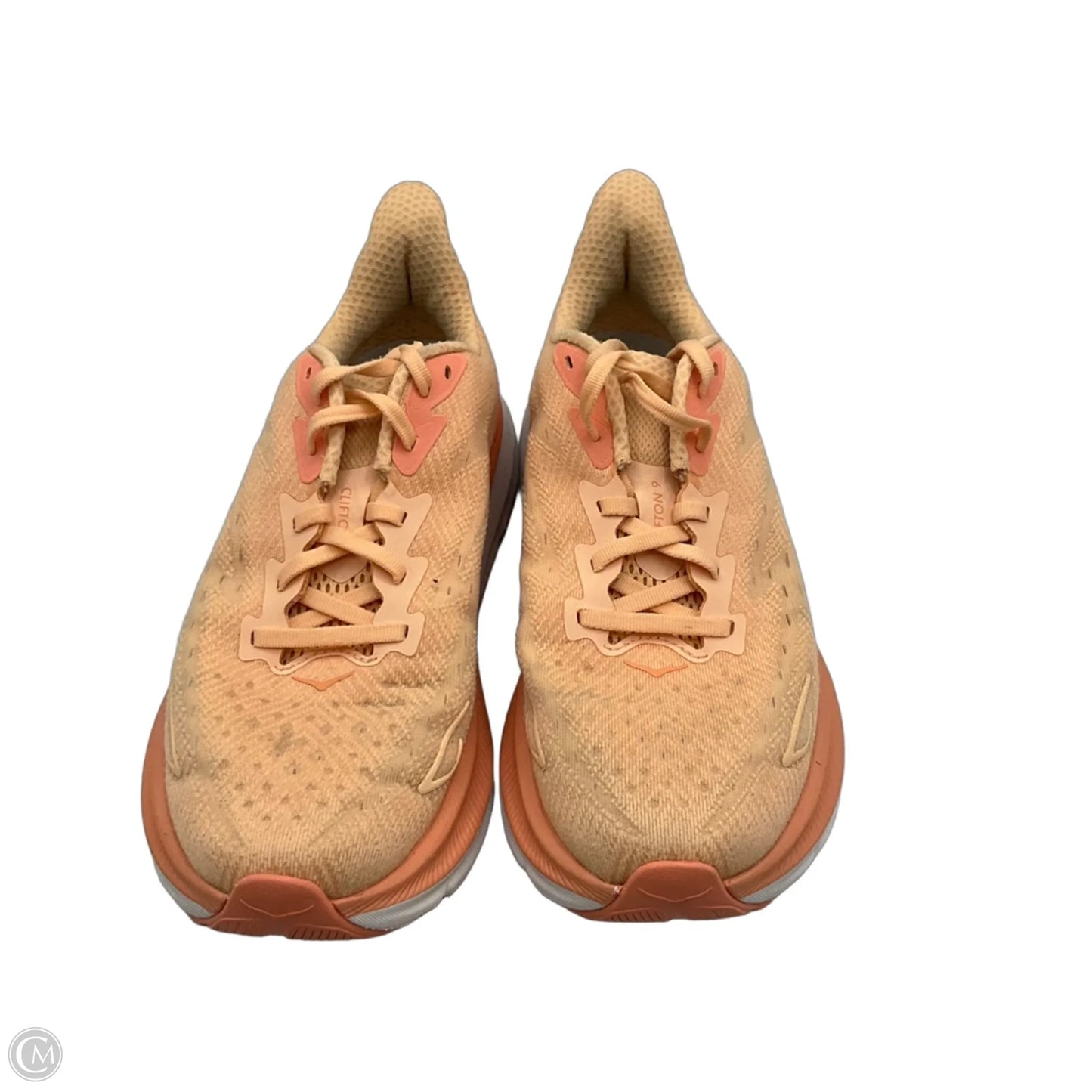 Shoes Athletic By Hoka In Peach, Size: 9