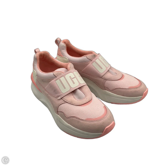 Shoes Designer By Ugg In Pink, Size: 9