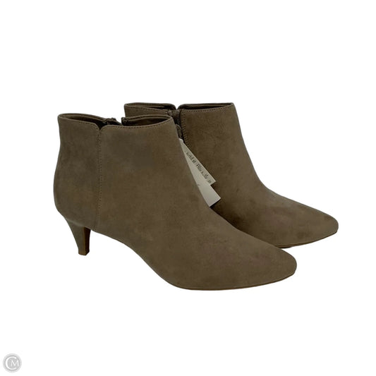 Boots Ankle Heels By Old Navy In Beige, Size: 9