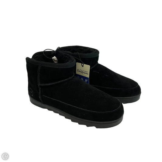 Boots Ankle Flats By Clothes Mentor In Black, Size: 7