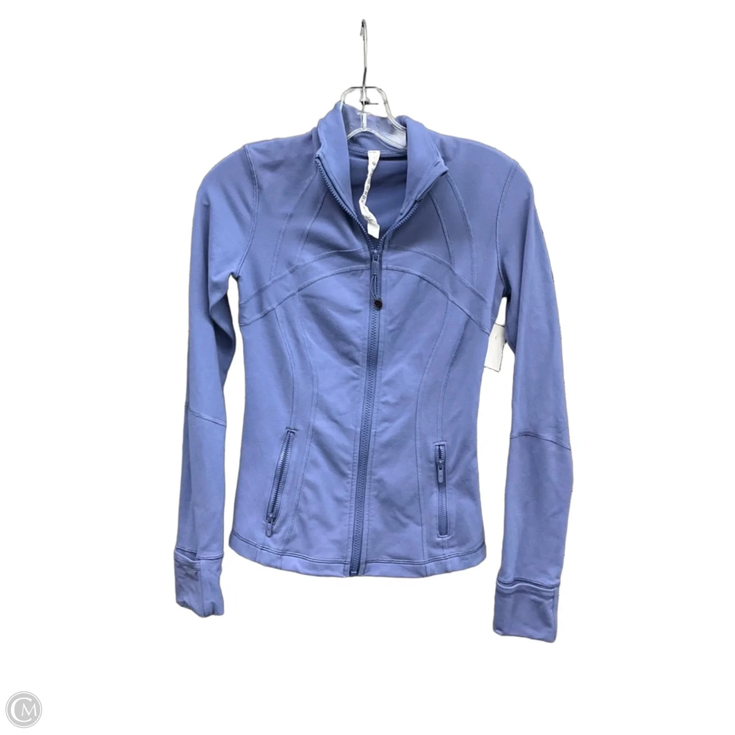 Athletic Jacket By Lululemon In Purple, Size: 4