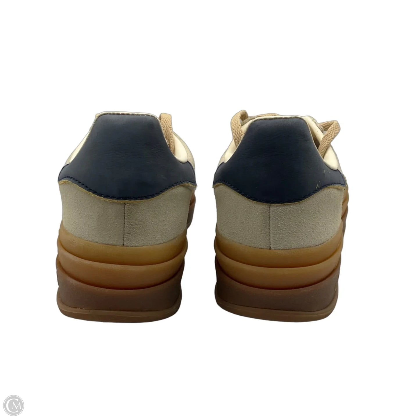 Shoes Sneakers By Adidas In Blue & Cream, Size: 7