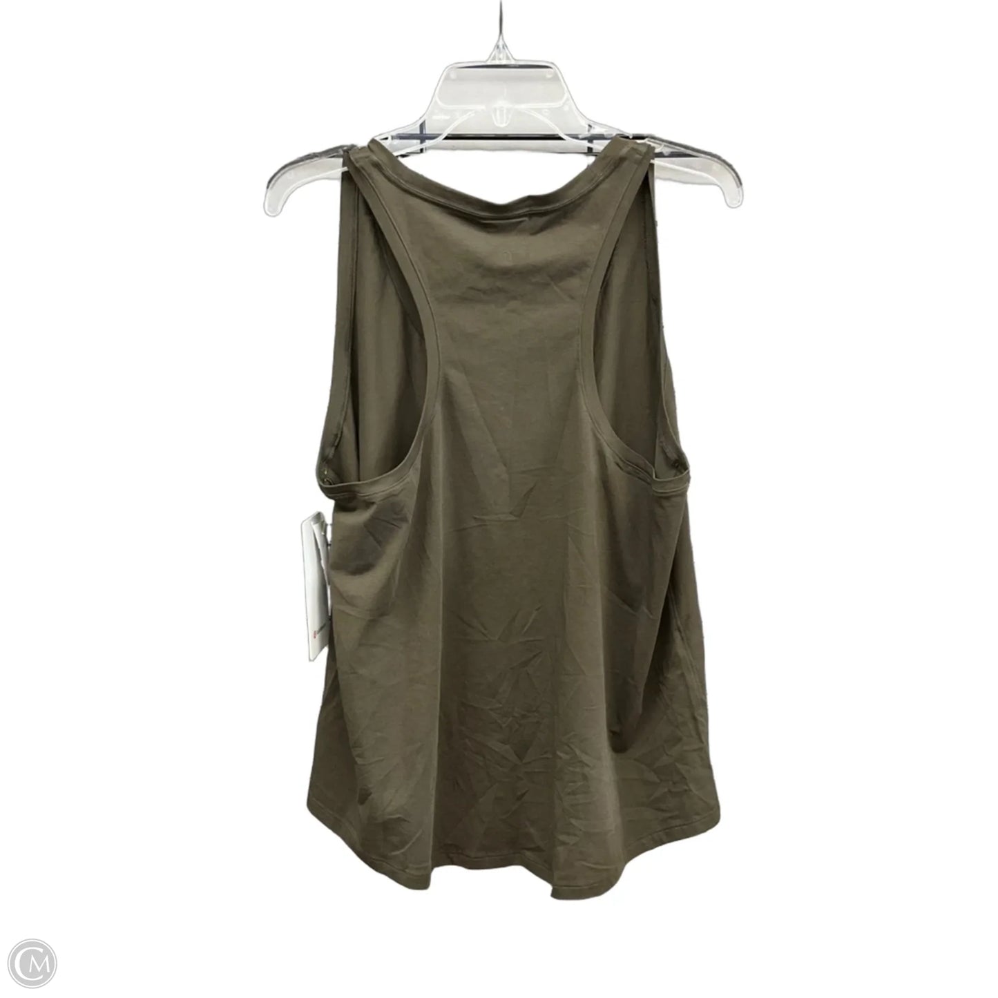 Athletic Tank Top By Lululemon In Green, Size: 14