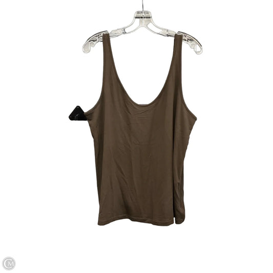 Athletic Tank Top By Lululemon In Brown, Size: Xl