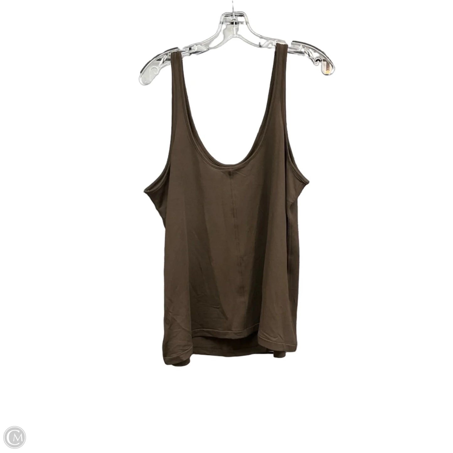 Athletic Tank Top By Lululemon In Brown, Size: Xl