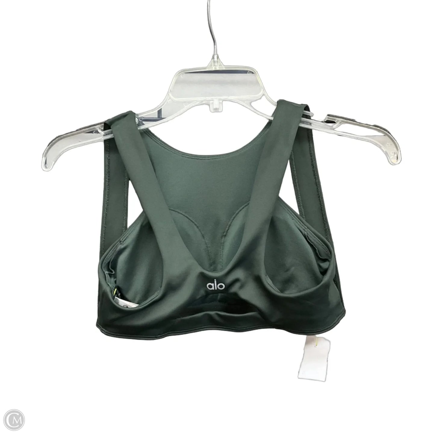 Athletic Bra By Alo In Green, Size: S