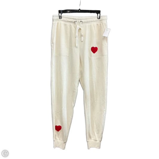Pants Lounge By Jane And Delancey In Cream, Size: M