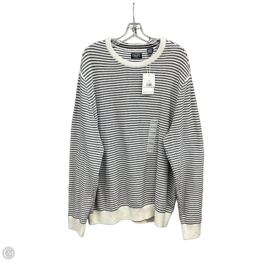 Sweater By Chaps In White, Size: Xxl