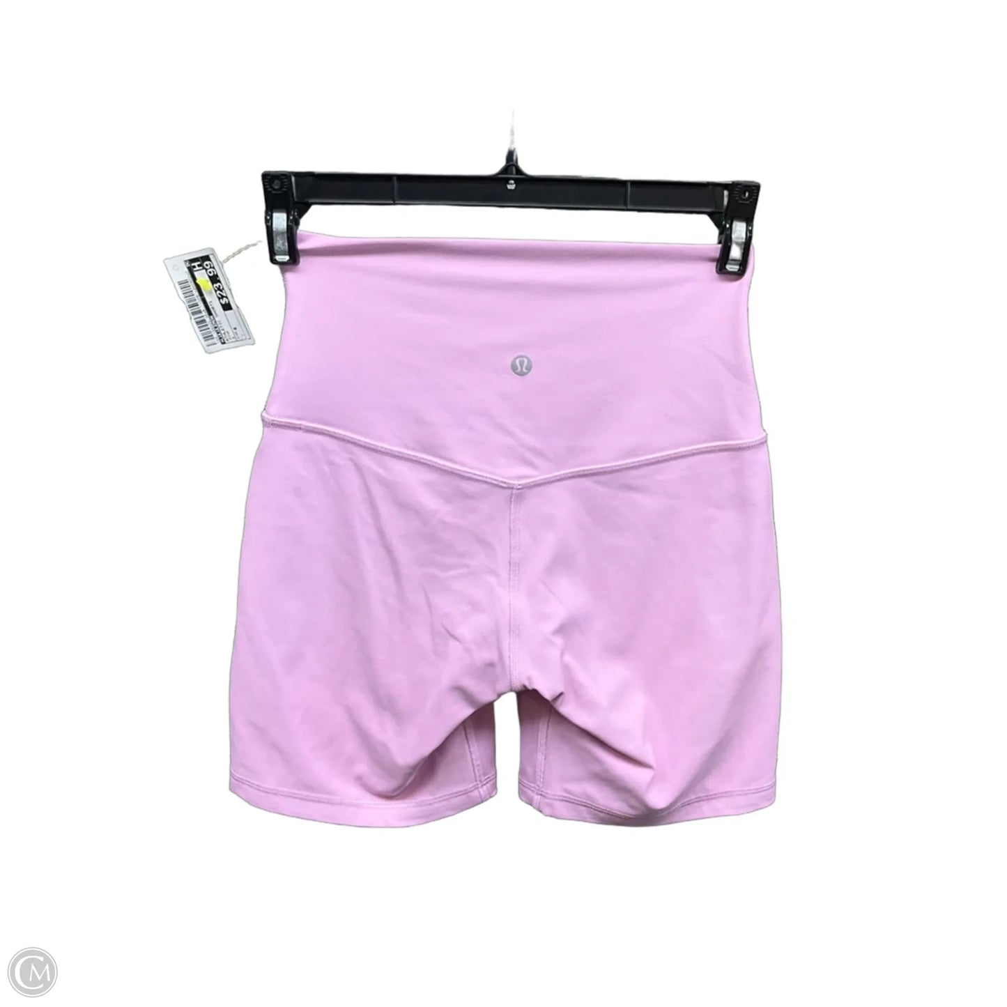 Athletic Shorts By Lululemon In Pink, Size: 4