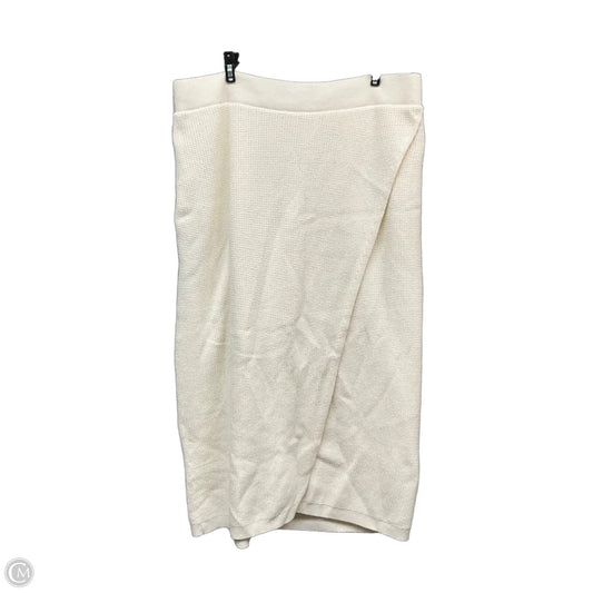 Skirt Maxi By Saturday/sunday In Cream, Size: 3x