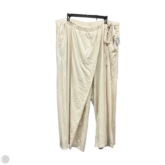 Pants Other By Daily Practice By Anthropologie In Cream, Size: 2x