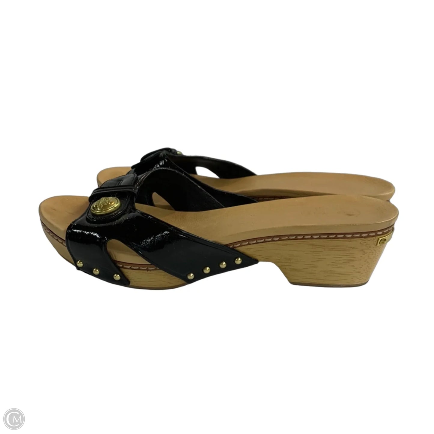Shoes Designer By Coach In Black, Size: 8