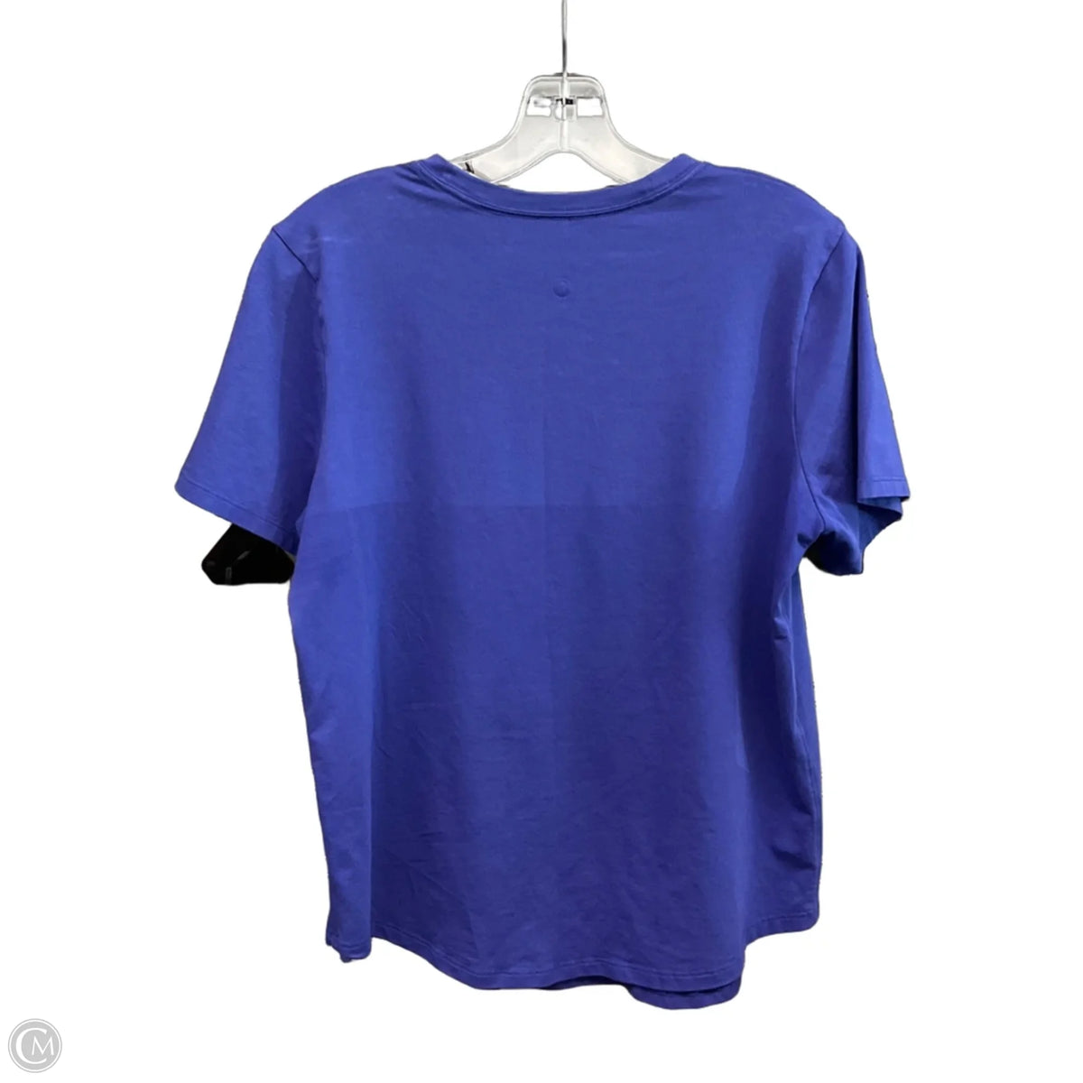 Top Short Sleeve By Lululemon In Blue, Size: 12