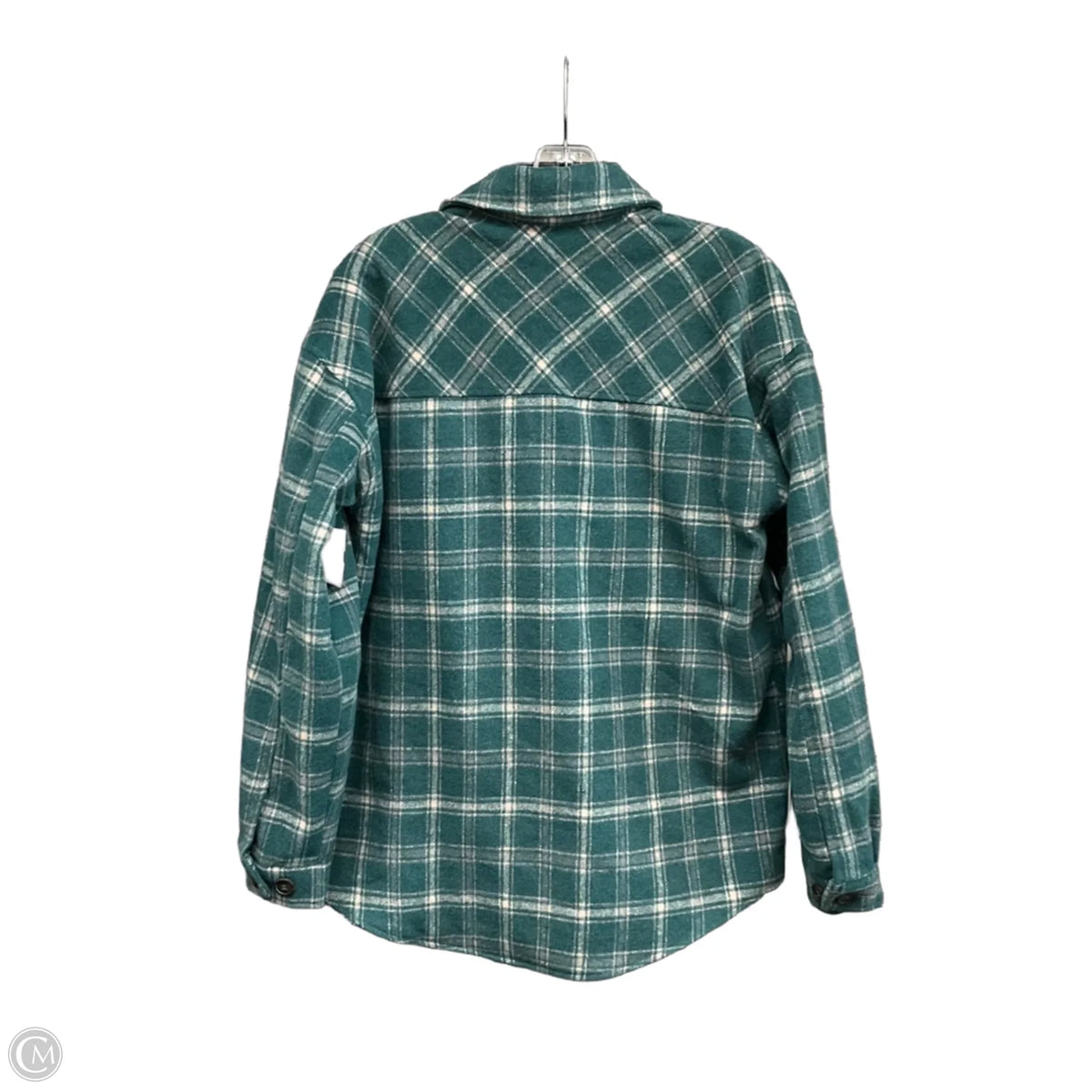 Jacket Shirt By Thread And Supply In Green, Size: S