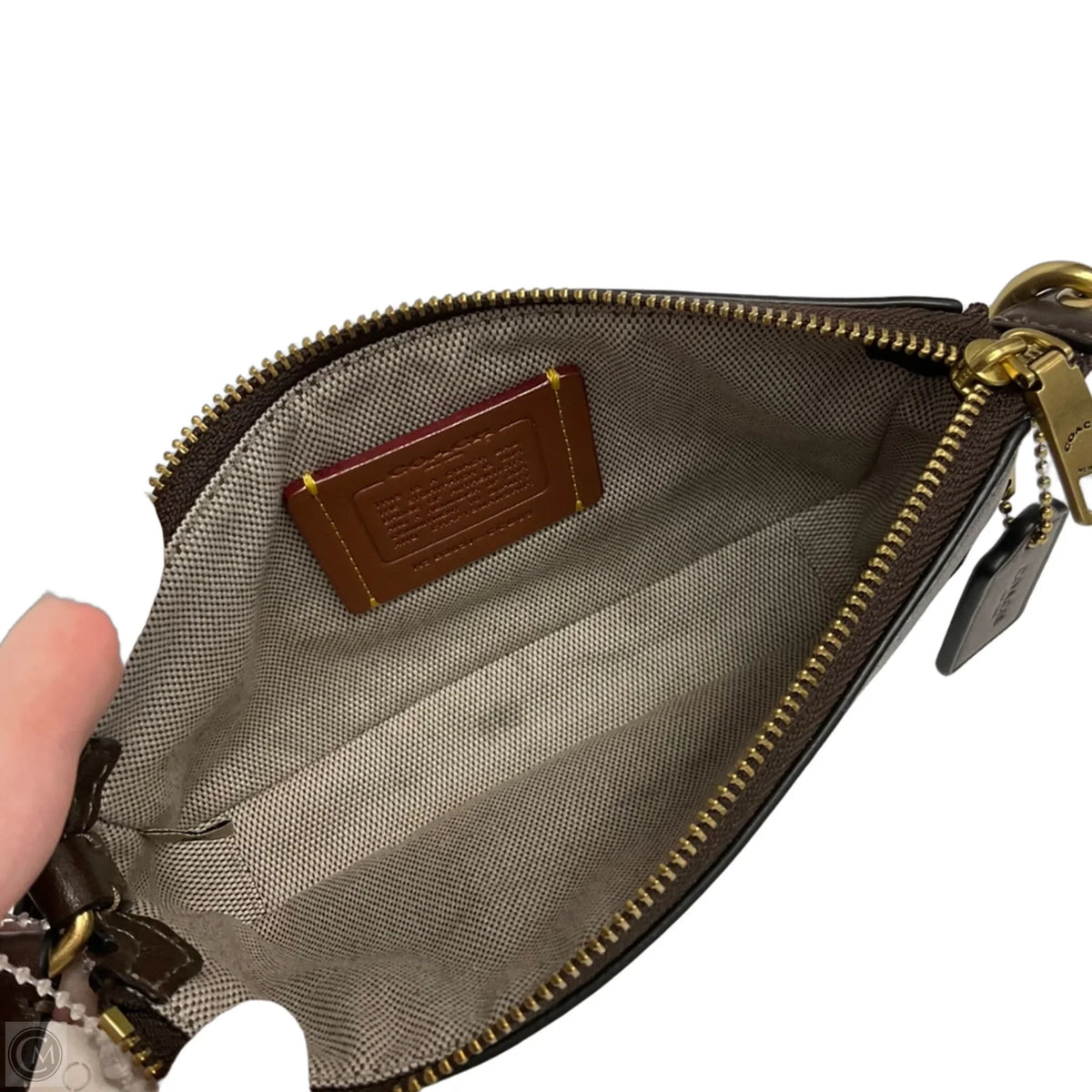 Handbag Designer By Coach, Size: Small