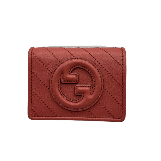 Wallet Luxury Designer By Gucci, Size: Small