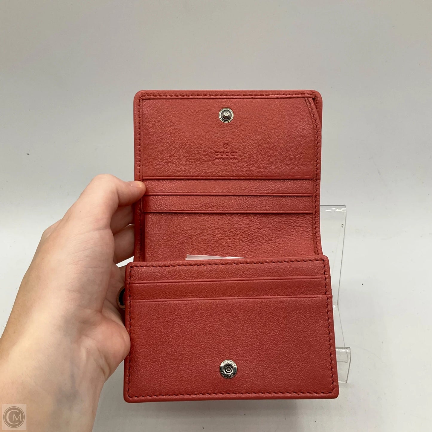 Wallet Luxury Designer By Gucci, Size: Small