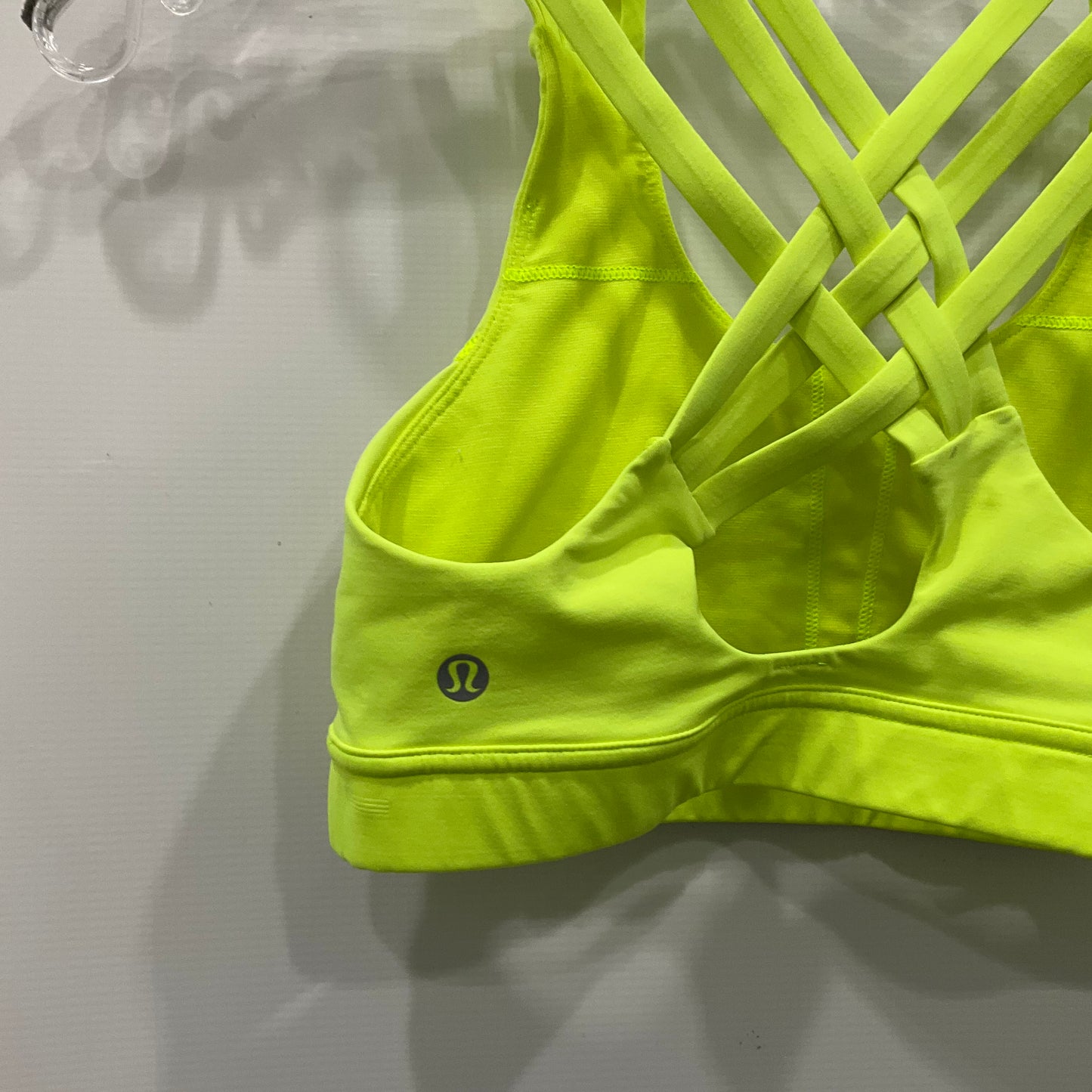ATHLETIC BRA by LULULEMON In YELLOW, Size: 4