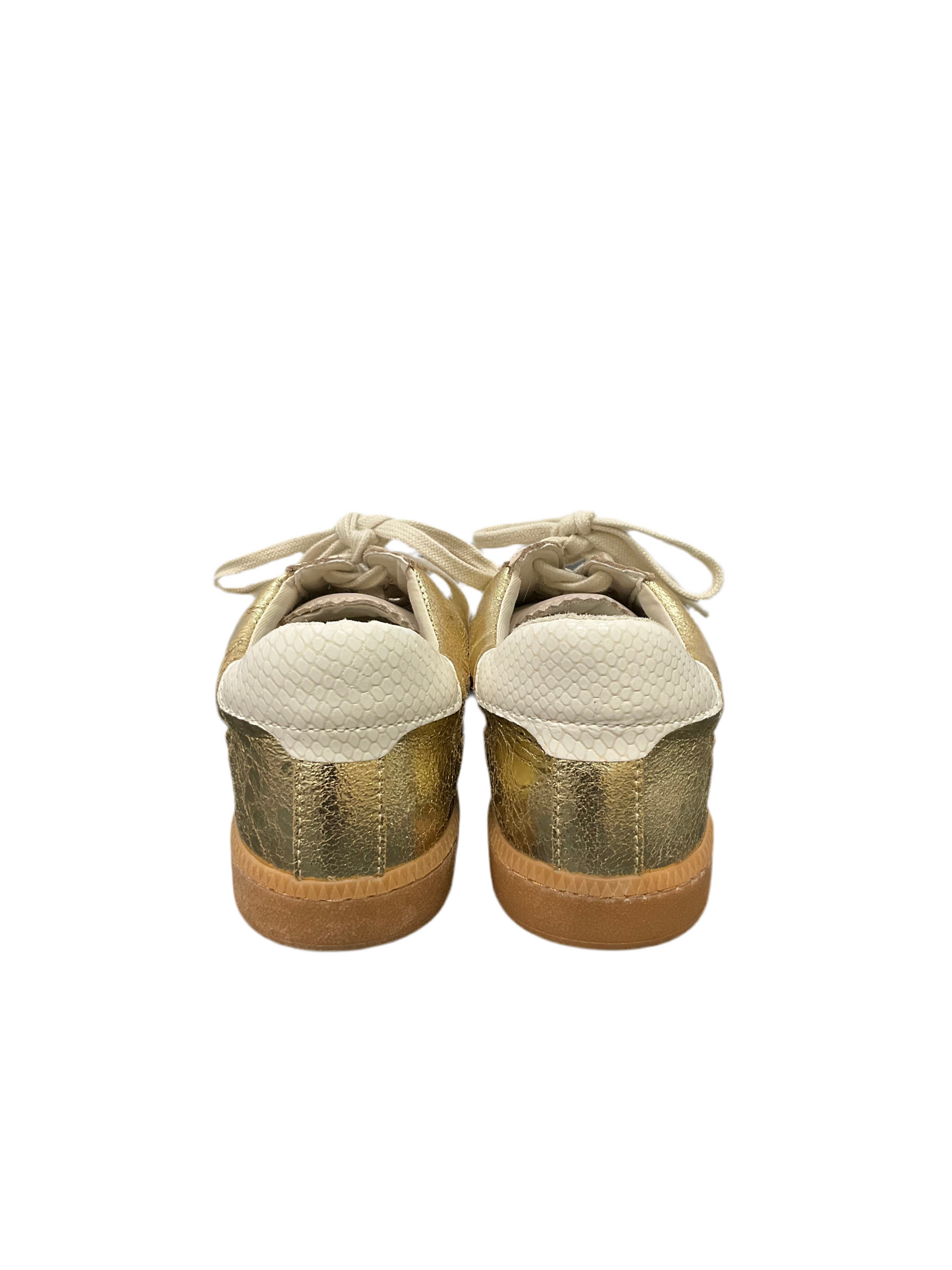 Shoes Sneakers By Dolce Vita In Gold, Size: 7